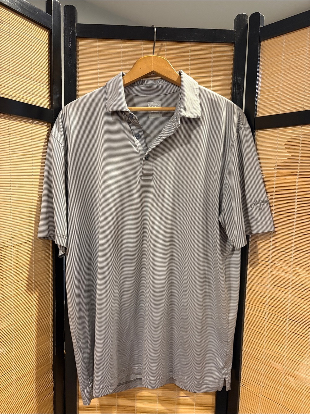 Callaway Men's Light Gray Performance Polo